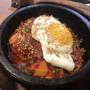 Dolsot Kimchi Dupbap