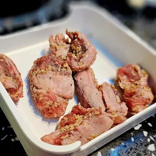 garlic ribeye cuts