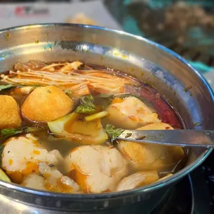 Szechuan Mala Spicy soup