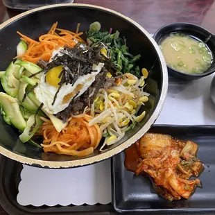 Regular bibimbap.