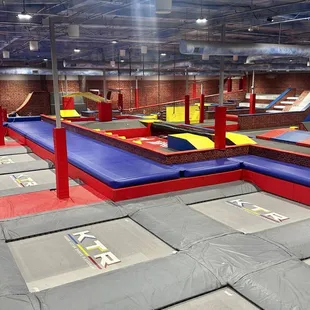 Nice view of our Trampolines!!