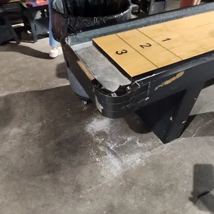 Broken equipment everywhere