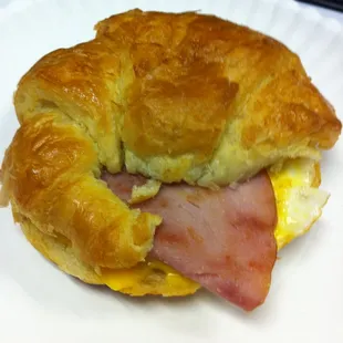 Ham, Egg, and Cheese Croissant