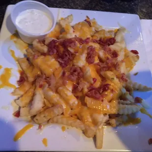 Cheese fries yum