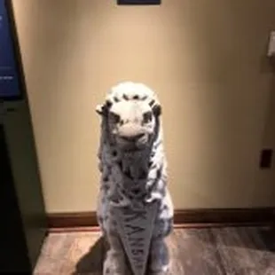 One of the many grotesque statues located throughout the museum.