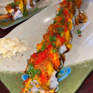 Angry bird roll