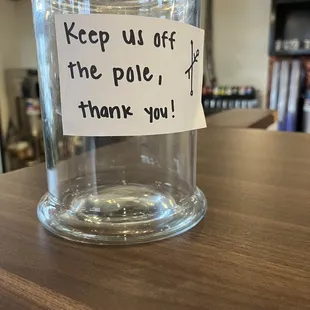 Interesting tip jar