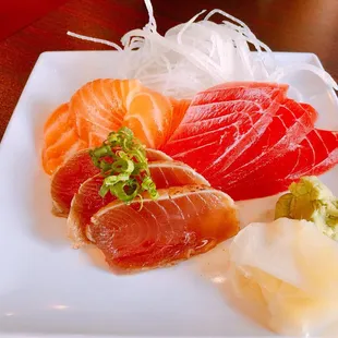 sushi and sashimi, sushi, sashimi, food
