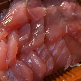 Sashimi platter - look how shiny and fresh it is!