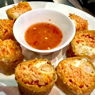 Shrimp roll appetizer