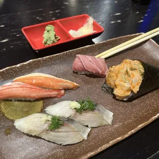 Light dinner at Ku Sushi