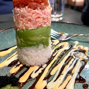 Ahi Tuna Tower