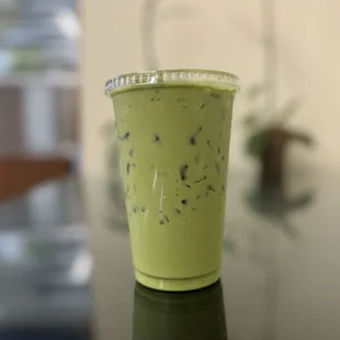 Thai Iced Green Tea ($4)