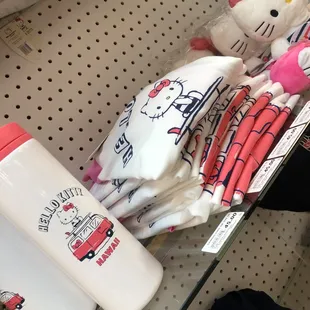 hello kitty products on display