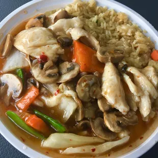 moo goo gai pan.