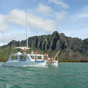 Ocean Voyage offers sweeping views of Kaneohe Bay