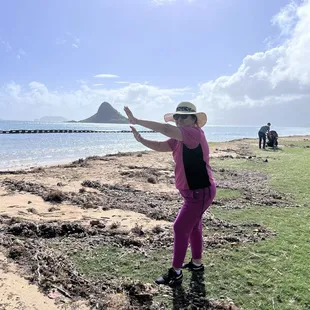 Trying to push the hat