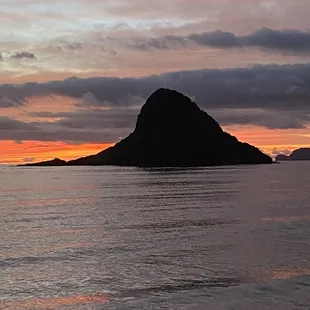 Chinamans hat in the morning!