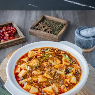 麻婆豆腐 Mapo tofu