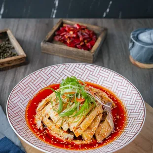 川渝棒棒鸡 Chicken w. house special chili sauce
