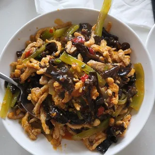 Sliced Pork Belly in Garlic Sauce