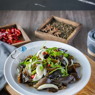 Wood Ear Mushroom Salad