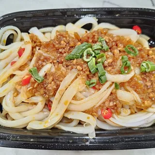 Mung Bean Jelly in Special Chili Sauce