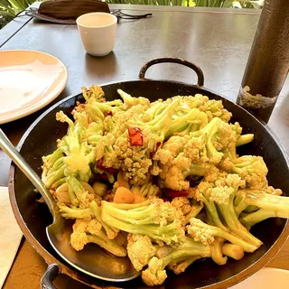 Spicy Dry Pot with Cauliflower