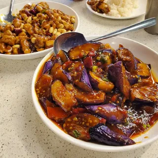 Eggplant in Garlic Sauce