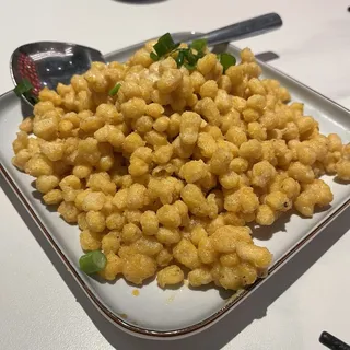 Stir Fried Corn. w. Salted Egg Yolk