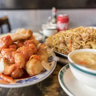 Portions are huge! this is a single order of each item.