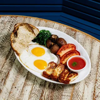 Halloumi Fry Up