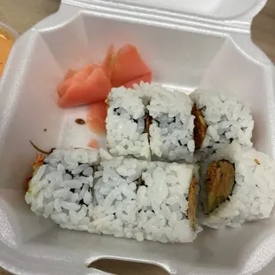 Spicy Crawfish Roll