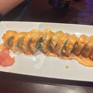 Volcano Roll Sushi