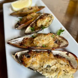 Baked Mussels