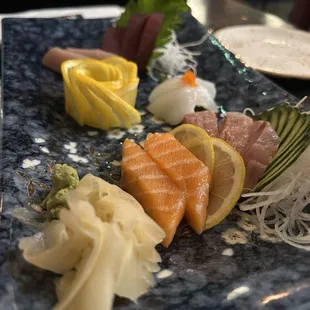 sushi and sashimi, food, sashimi, sushi