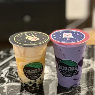 Mango + Ube, so yummy!!