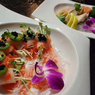 Sashimi was fantastic.
