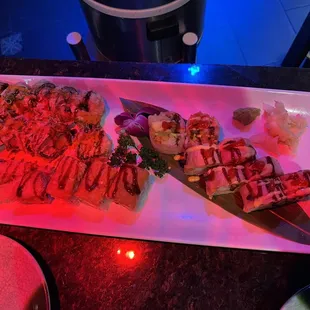 sashimi, sushi, food, sushi and sashimi