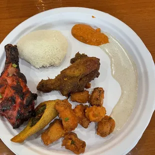 Veg Appetizers on the buffet!