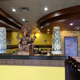 Ganesh Idol at the entrance