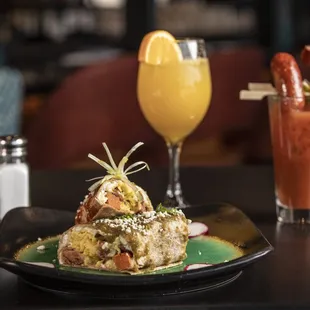 Santa Fe breakfast burrito