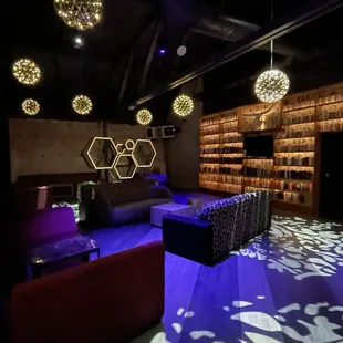 Lounge seating area, or "The Library" as I heard one staff member call it.