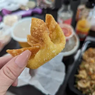 Crab wonton