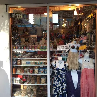 It has no name on the front door, but a few doors down from 88 Tees store.