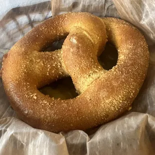 Cream cheese pretzel
