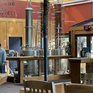 a man standing at the bar