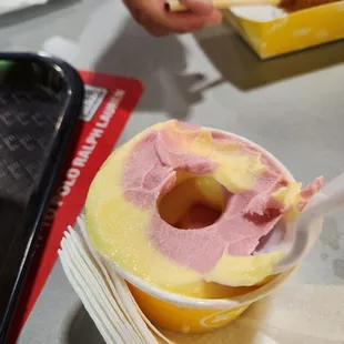 Dole whip strawberry + pineapple