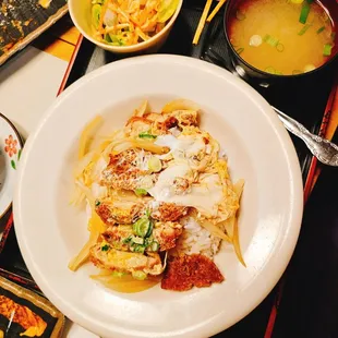 Chicken Katsu Donburi