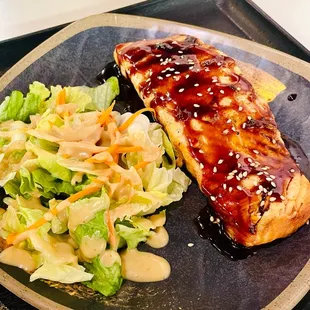 E2. Salmon Teriyaki